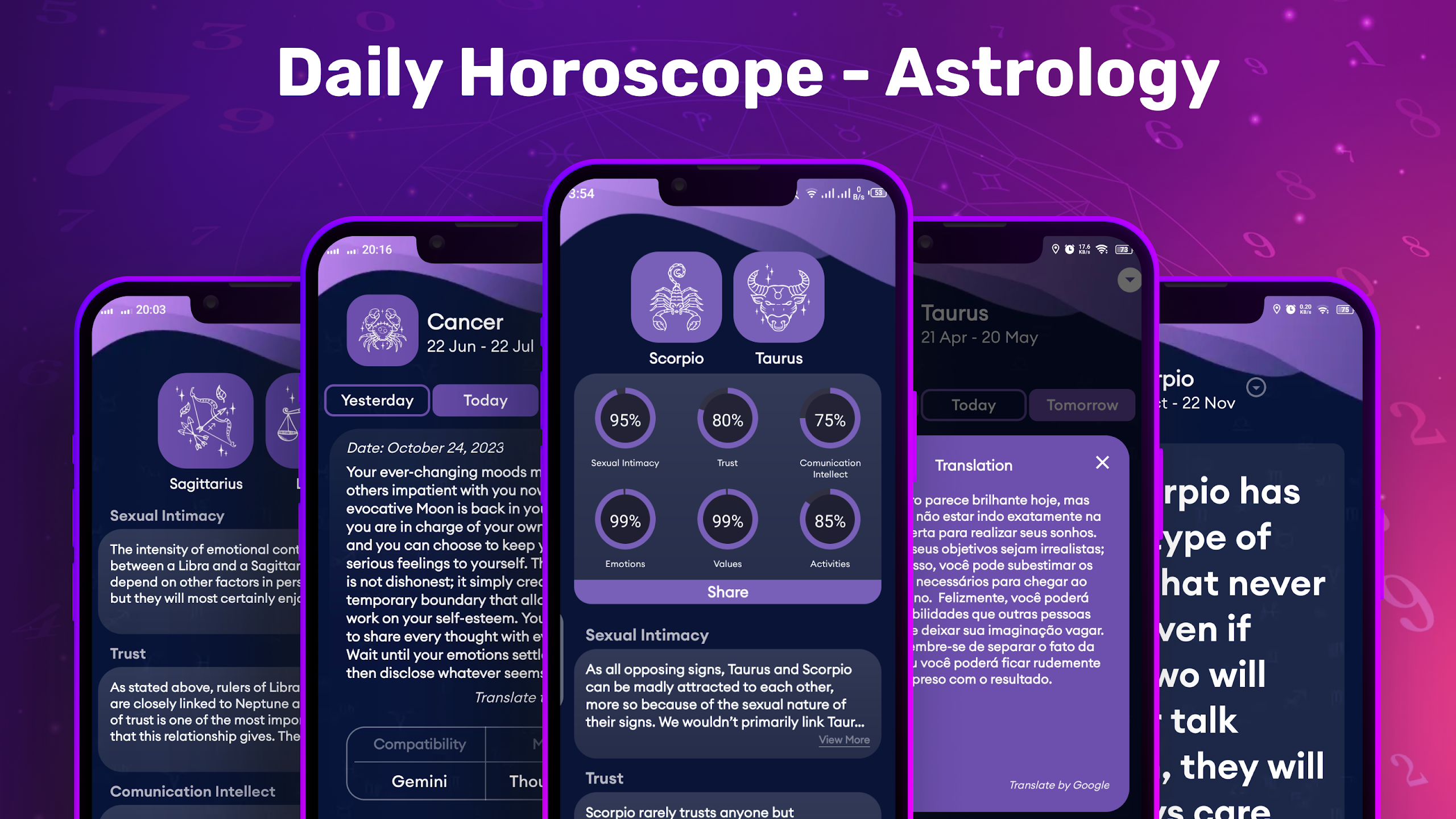 Astrology: My Daily Horoscope Screenshot1