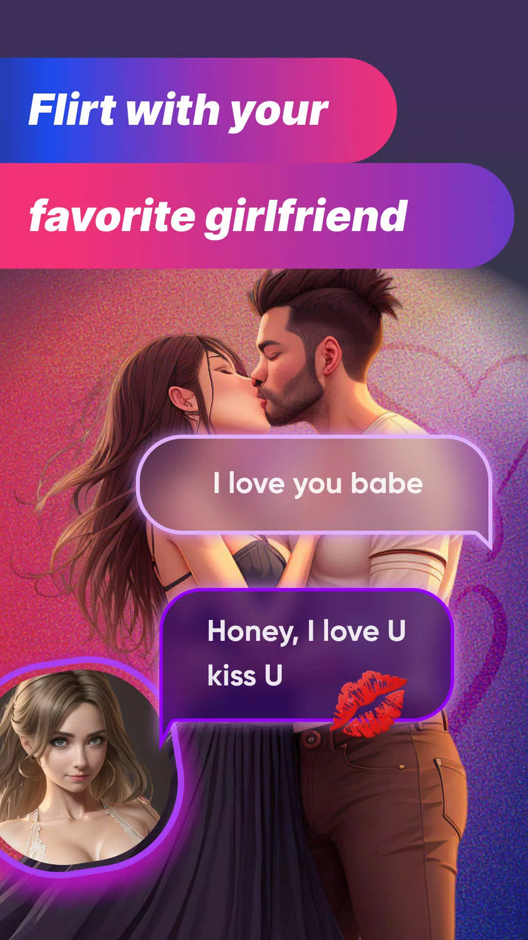 AI Girlfriend Virtual AI Girl Screenshot2