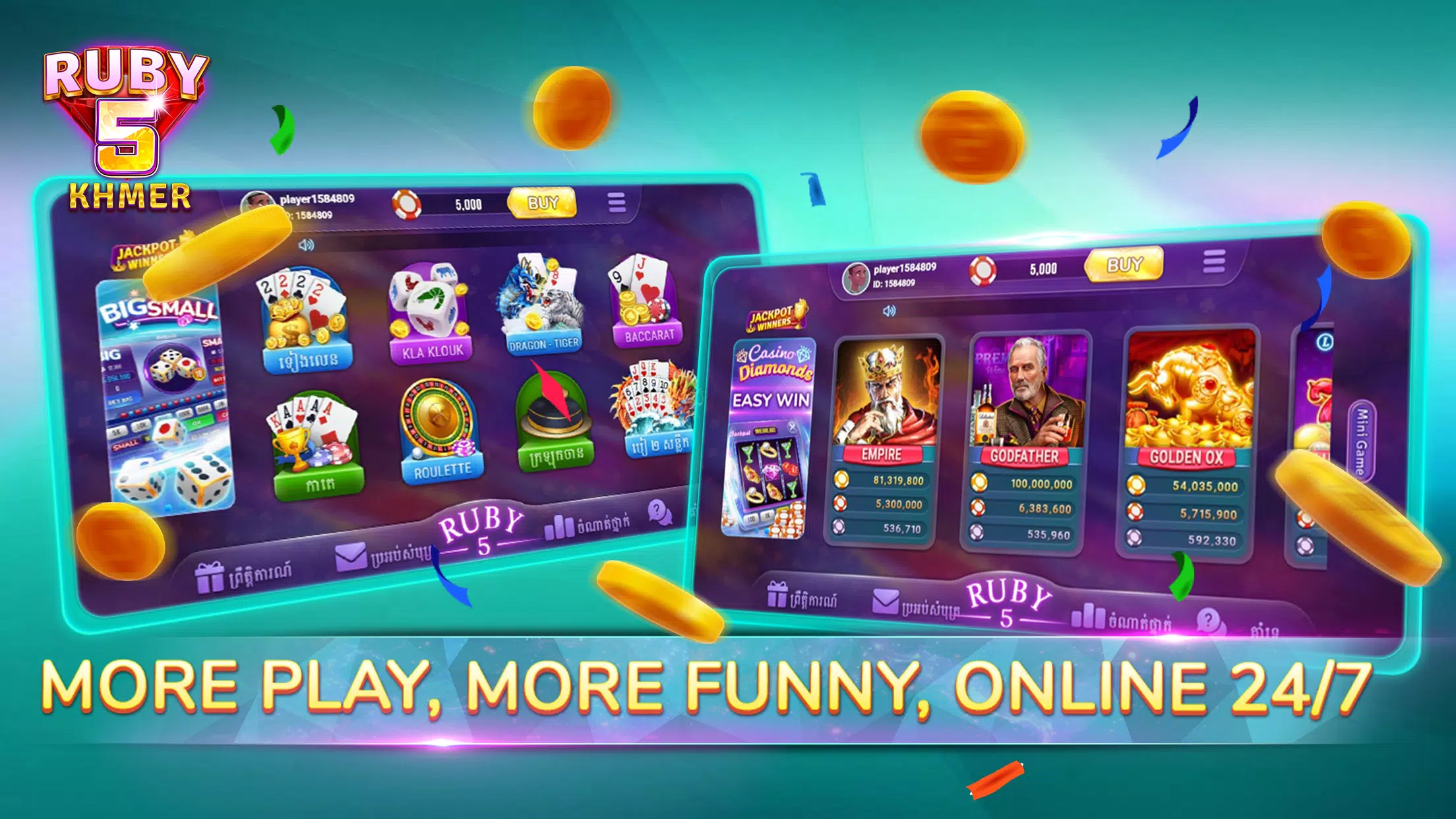 Ruby5-Khmer Game Screenshot1