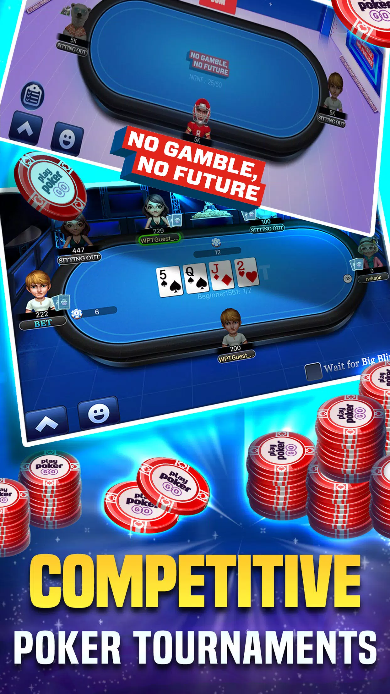 PlayPokerGO Texas Hold’em Screenshot1