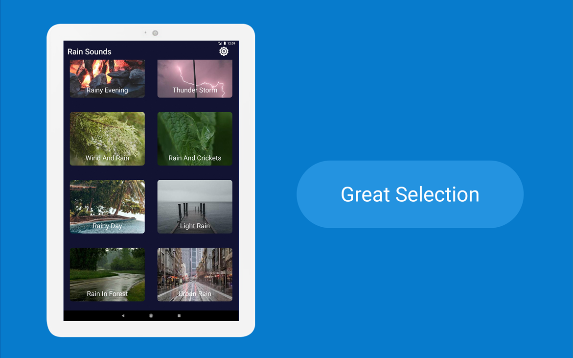 Rain Thunderstorm Sleep Sounds Screenshot9