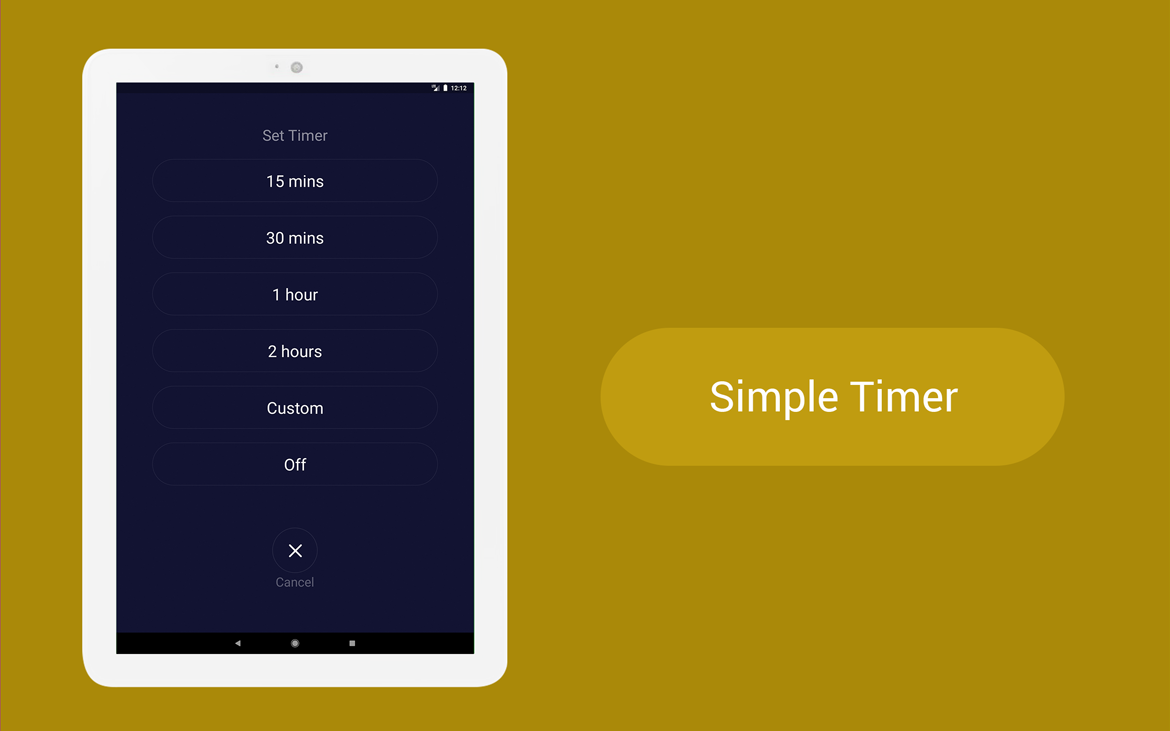 Rain Thunderstorm Sleep Sounds Screenshot12