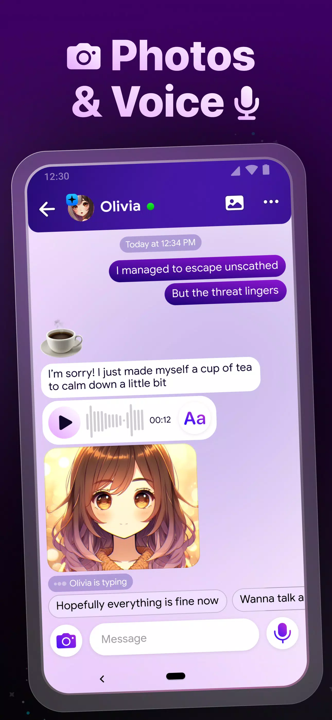 BotMate Chat to AI Friends Screenshot1