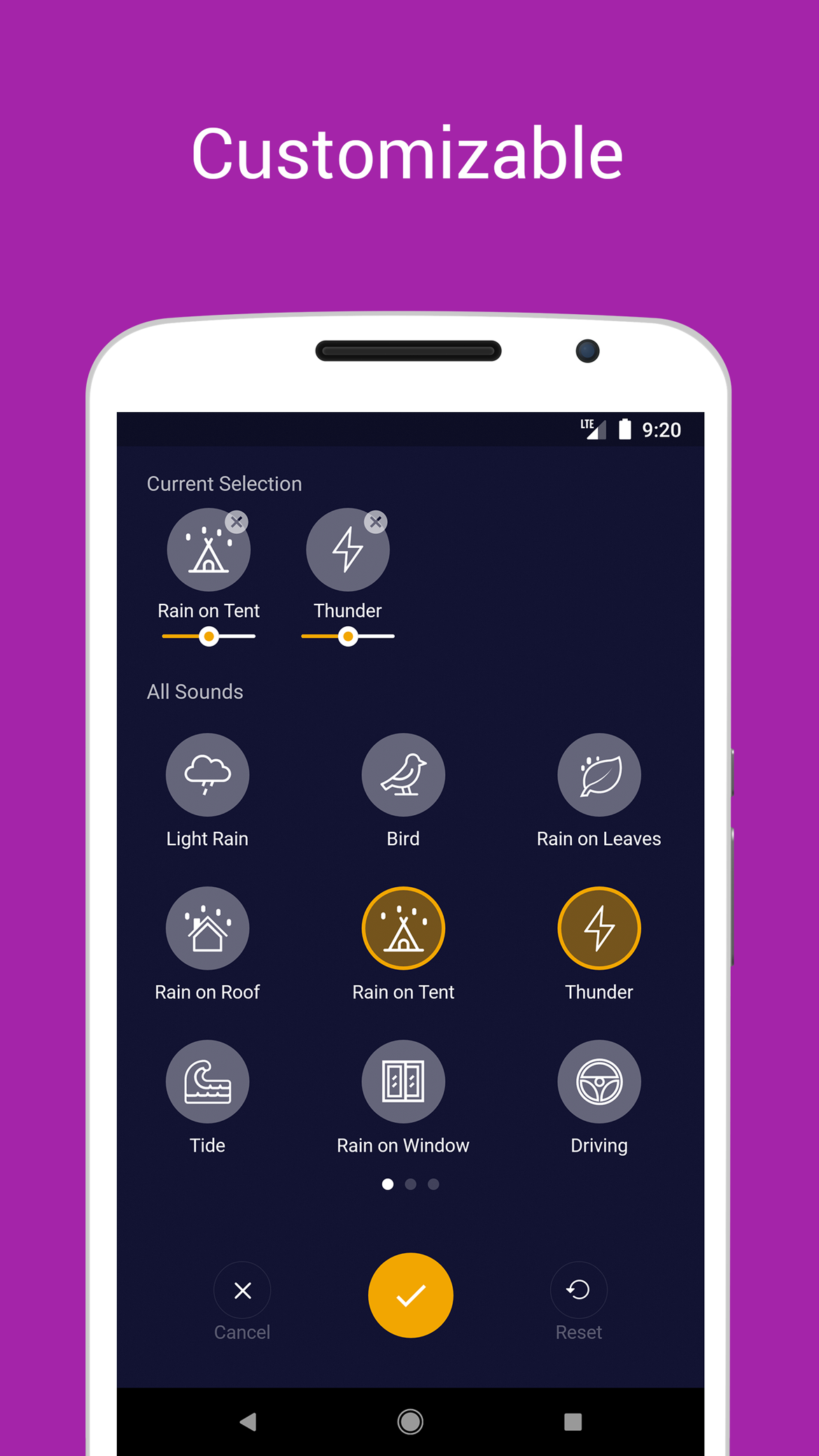 Rain Thunderstorm Sleep Sounds Screenshot4