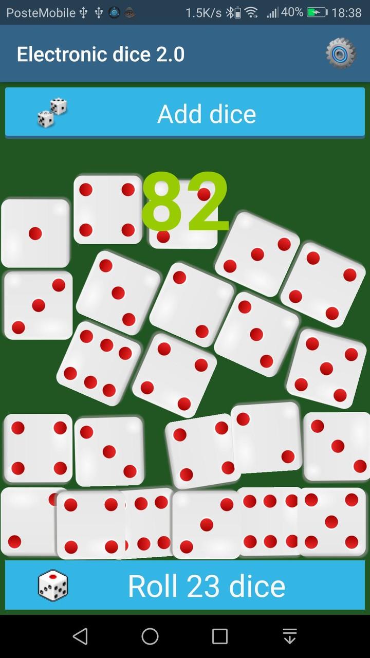 Electronic Dice 2.0 Screenshot2