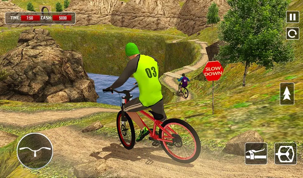 BMX Offroad Bicycle Rider Game Screenshot4