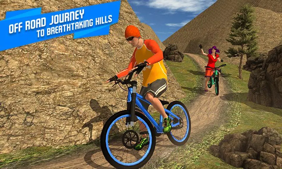 BMX Offroad Bicycle Rider Game Screenshot3