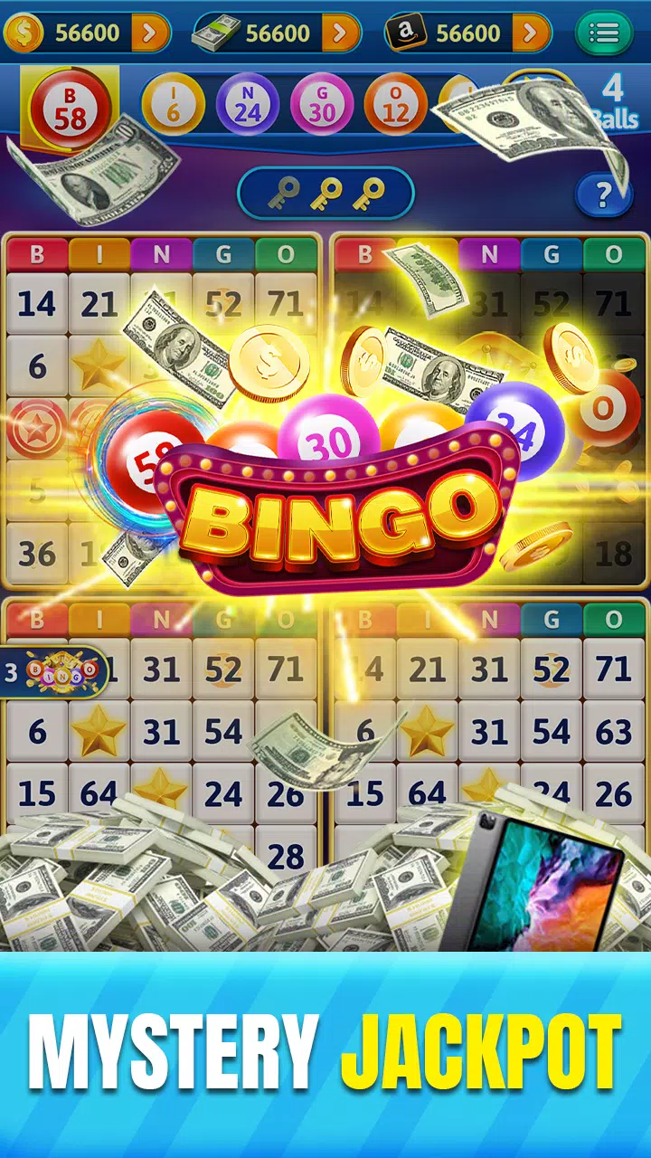 Real Money Bingo Cash Reward Screenshot3