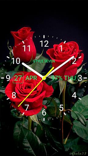 Analog Clock Live Wallpaper-7 Screenshot1