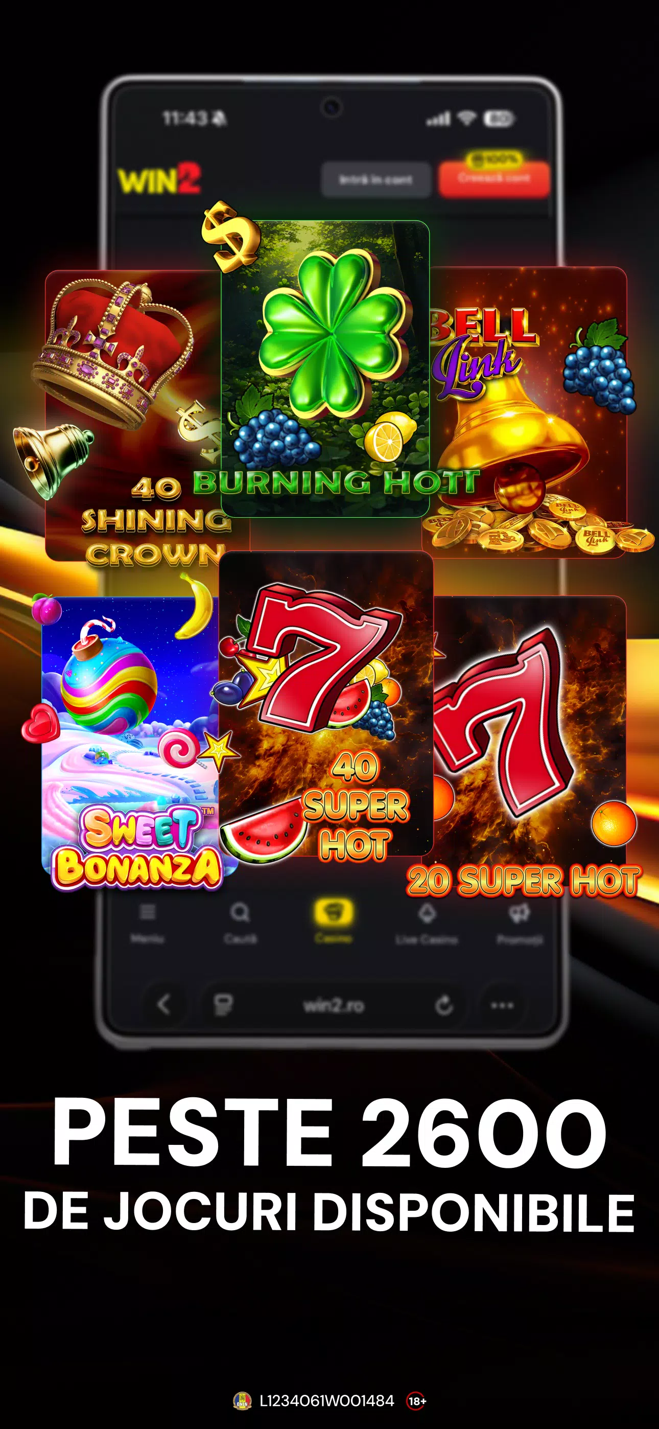 Win2 Casino Screenshot1