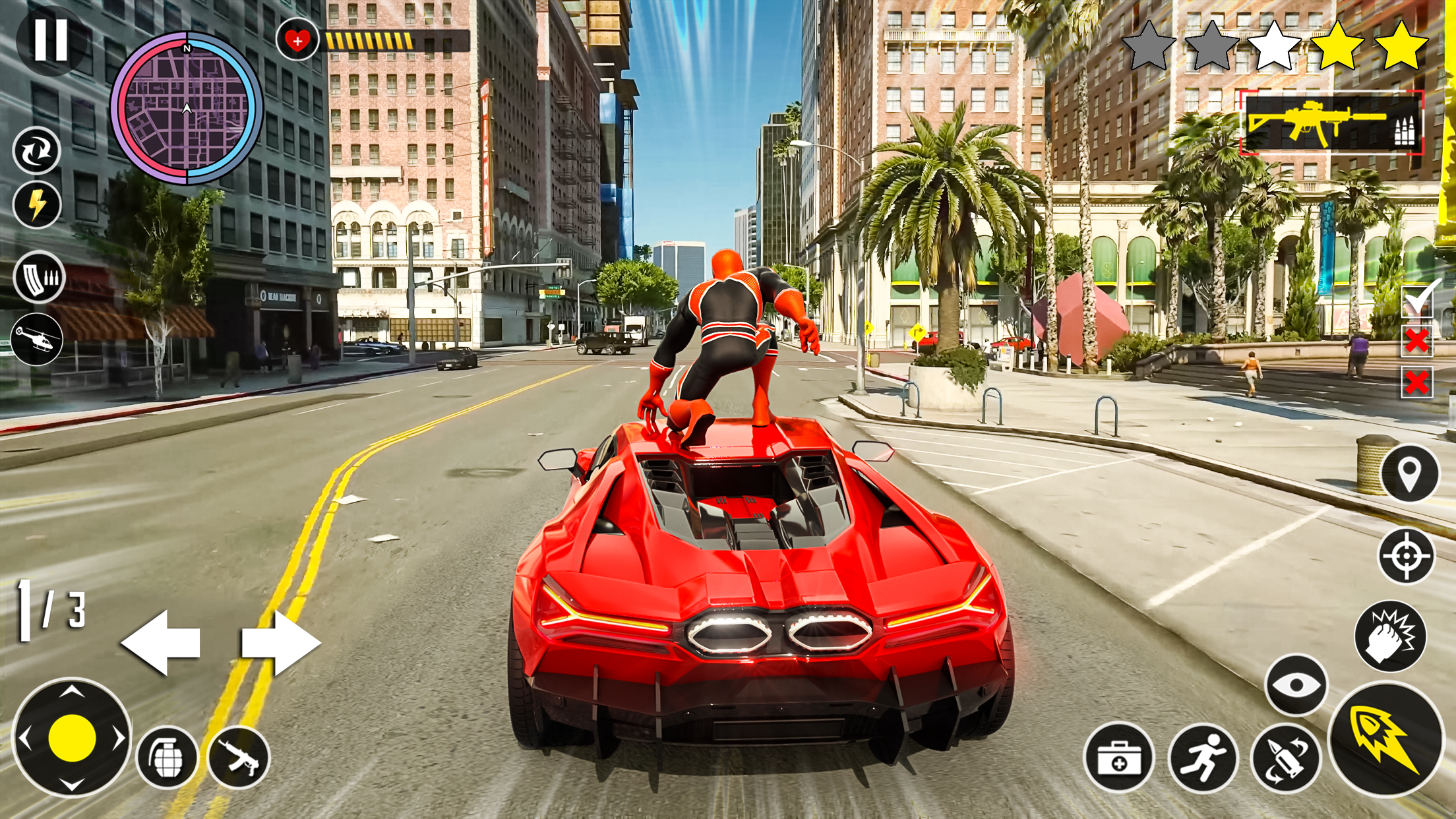 Spider Game Mafia Rope Hero Screenshot2