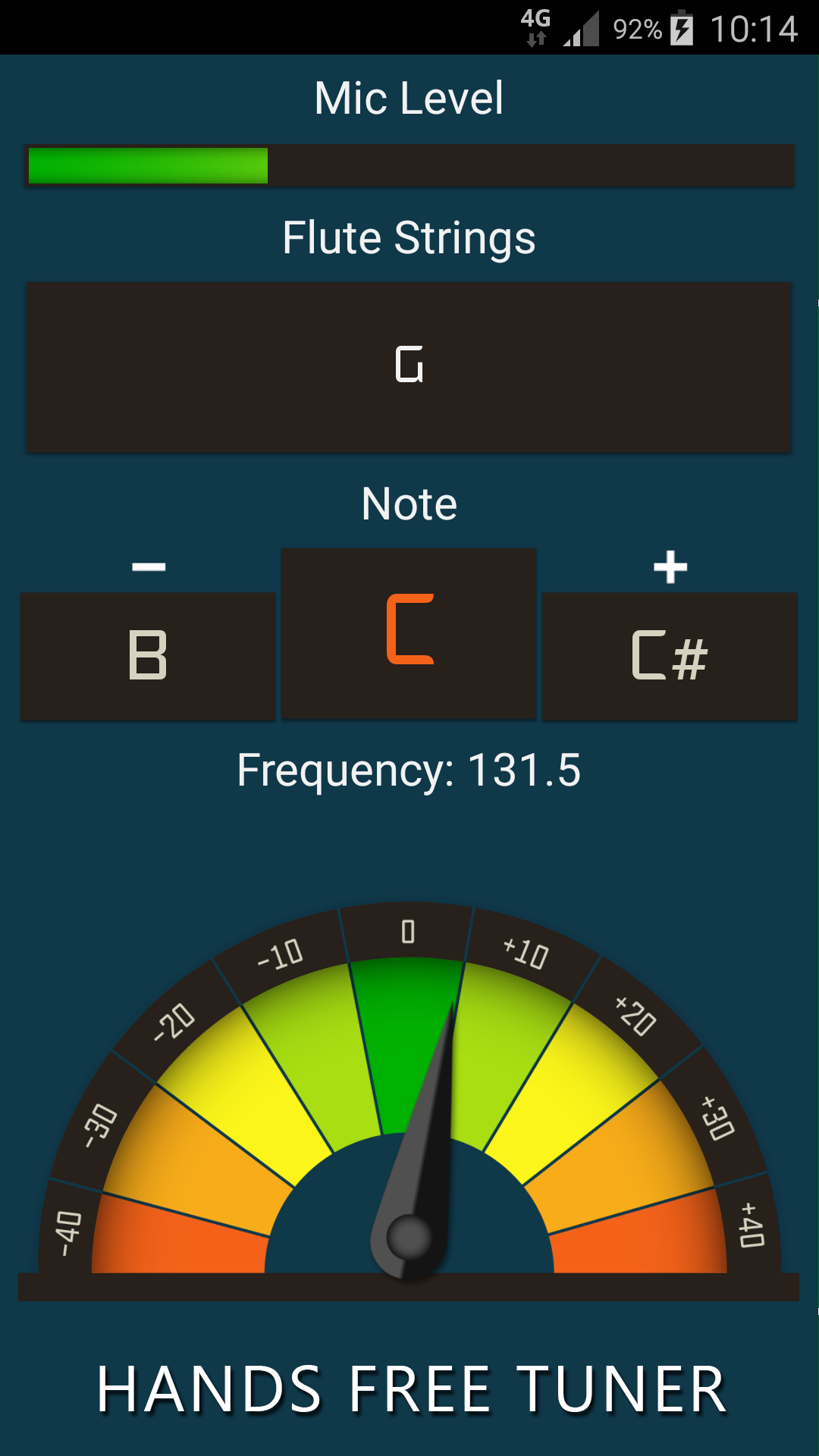 Flute Tuner Screenshot1