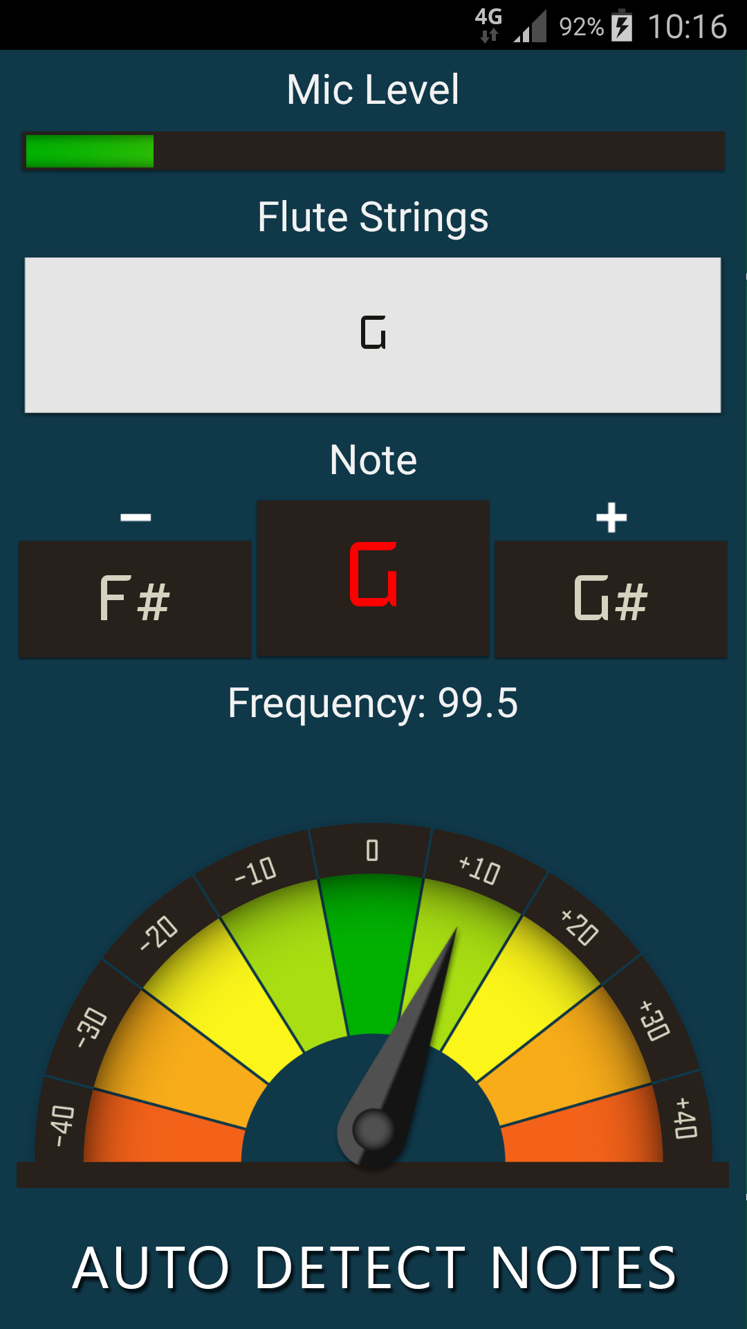 Flute Tuner Screenshot2