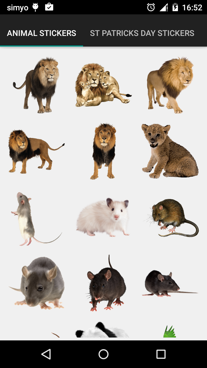 Real Animals Photo Stickers Screenshot2