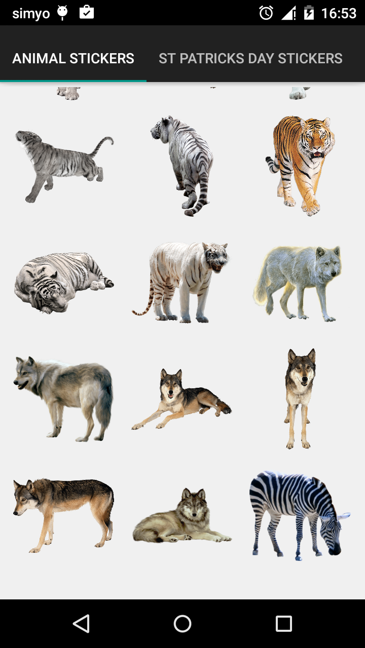 Real Animals Photo Stickers Screenshot5