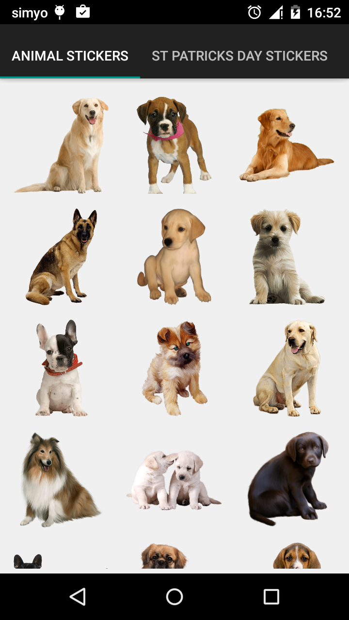 Real Animals Photo Stickers Screenshot7