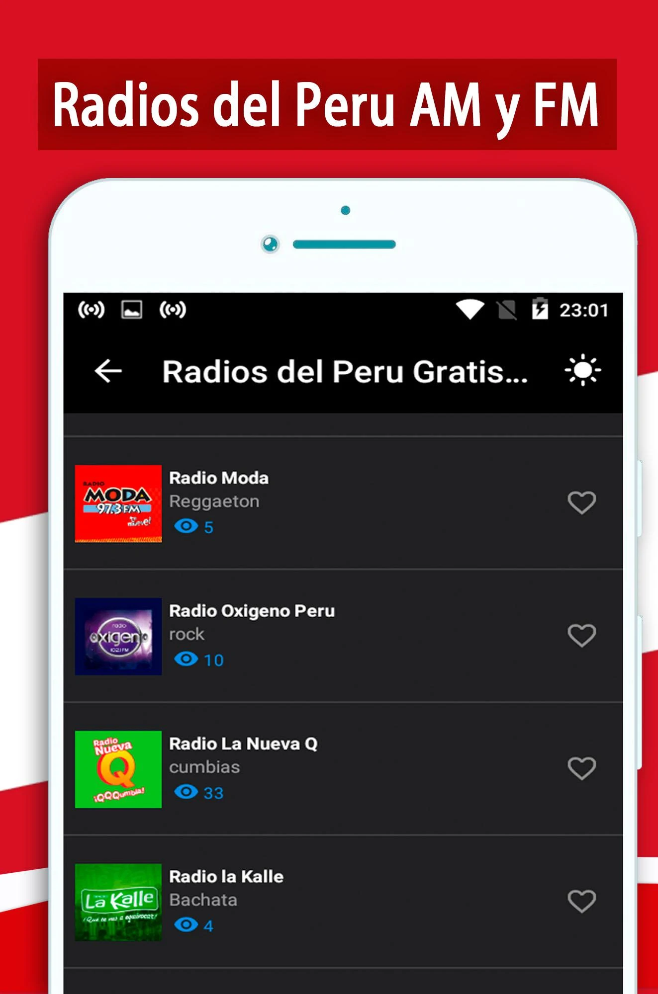 Radios del Peru - Perú AM FM Screenshot7