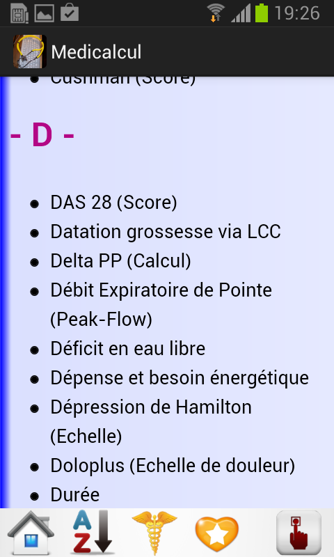 Medicalcul Screenshot2