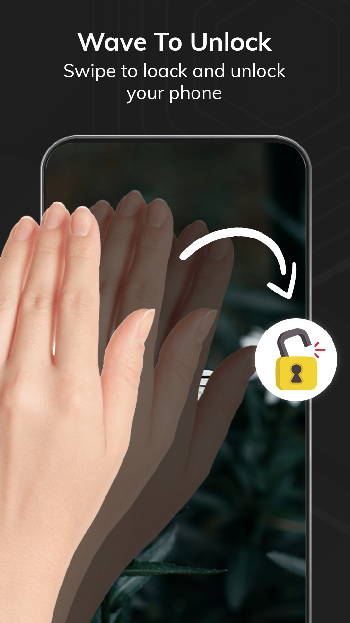 Wave to Lock/Unlock Screen Screenshot4