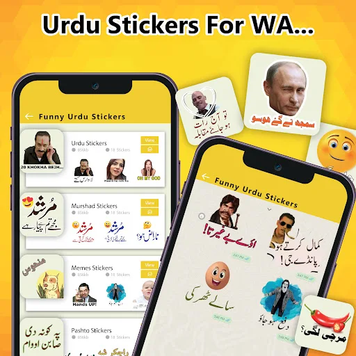 Funny Urdu Stickers WASticker Screenshot5