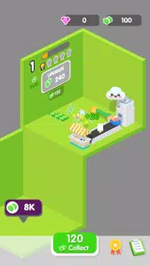 Idle Ice Cream Factory Screenshot1