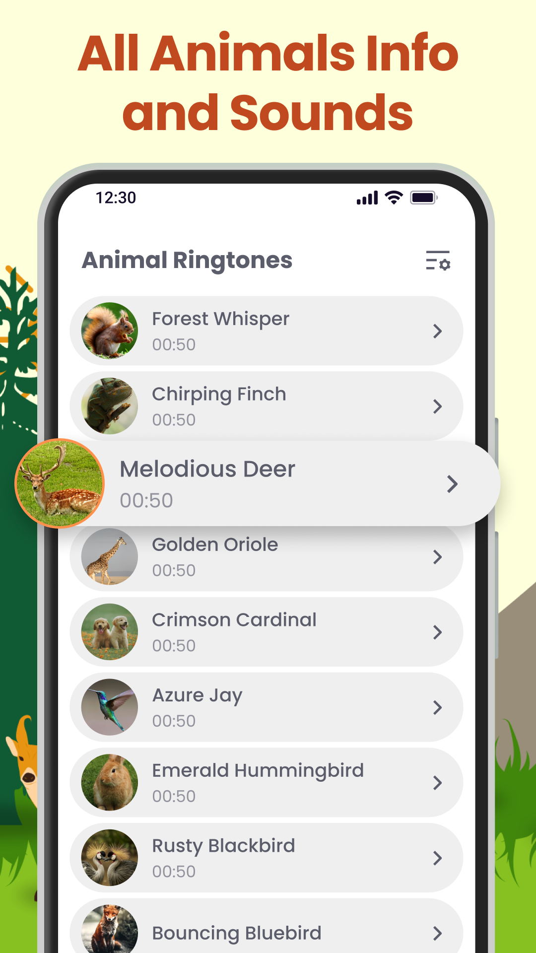 Animal Sounds: Animal Ringtone Screenshot2