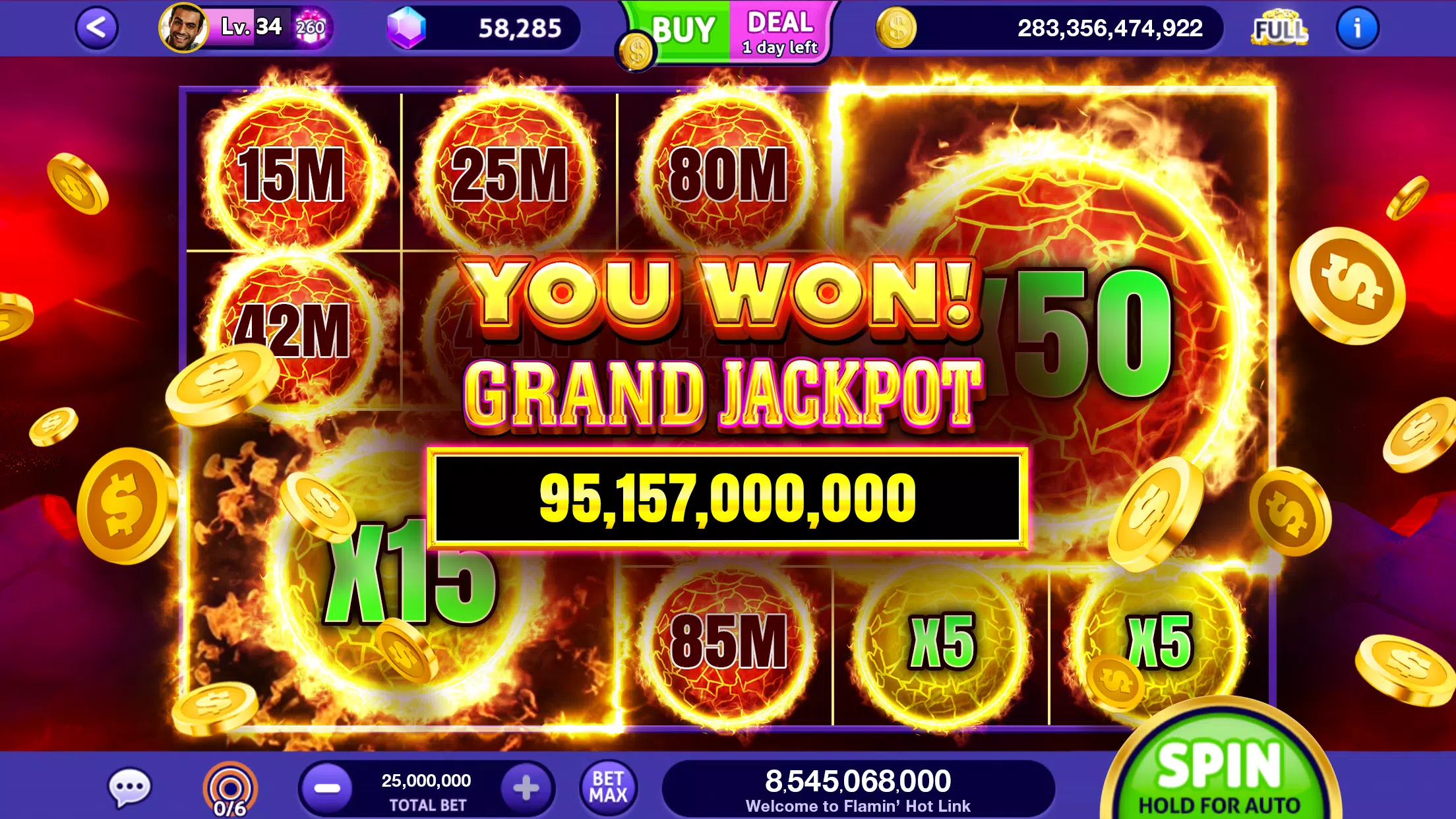 Club Vegas Casino Slots Games Screenshot3