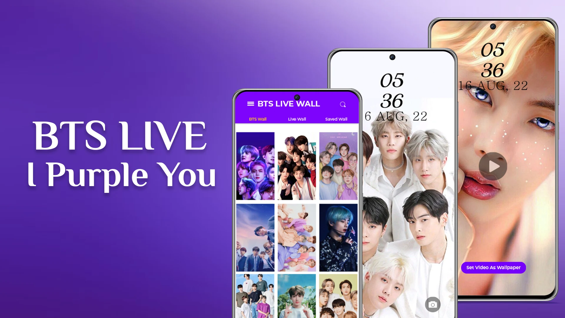 BTS Wallpaper – I Purple You Screenshot1