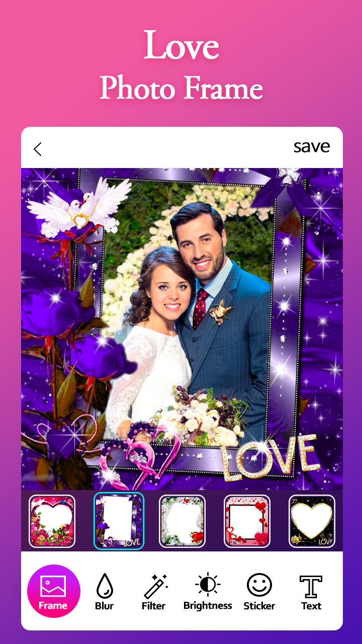 Love Photo Frame Screenshot1