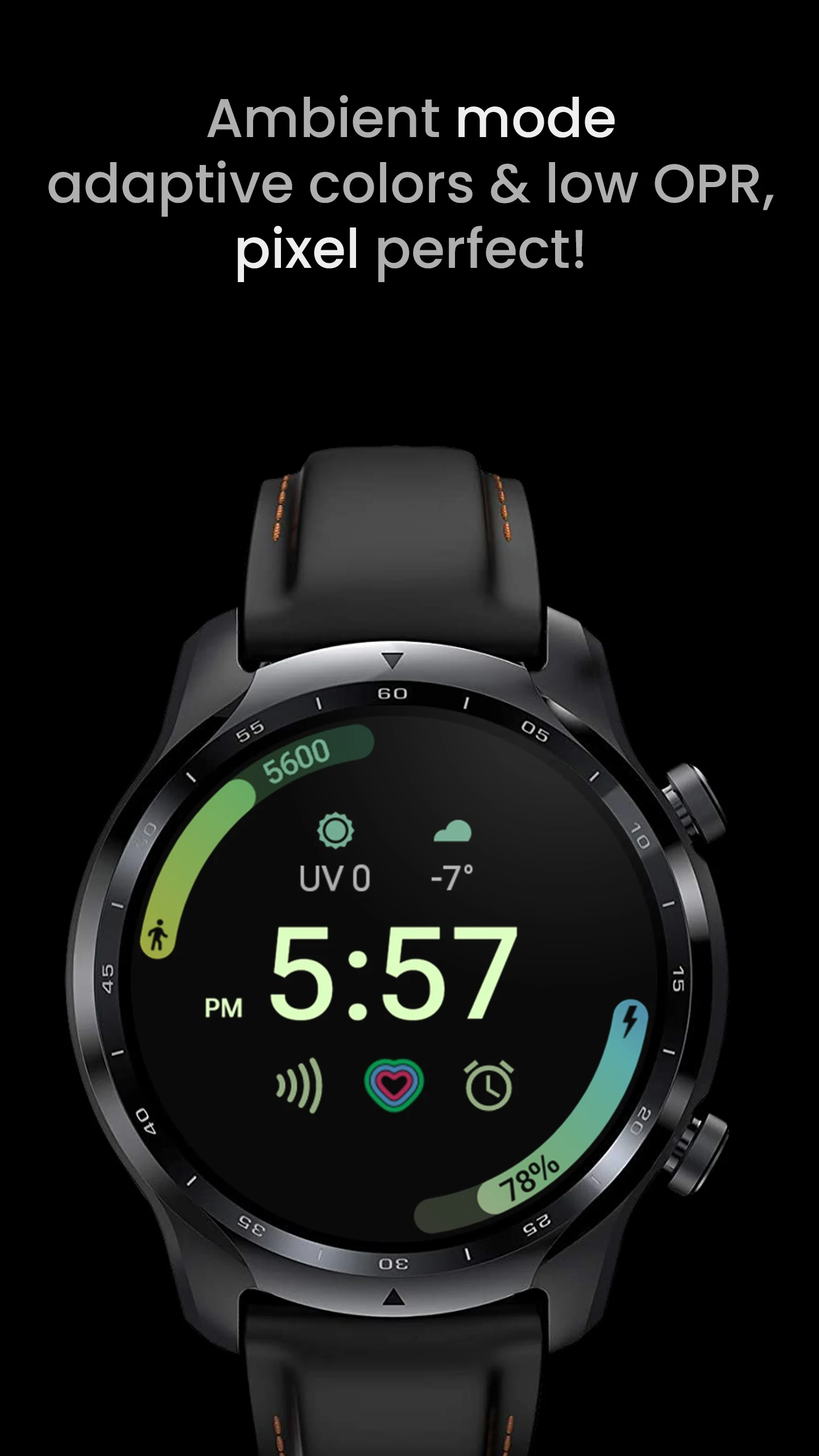 Athlete 2 Lite: Watch face Screenshot4