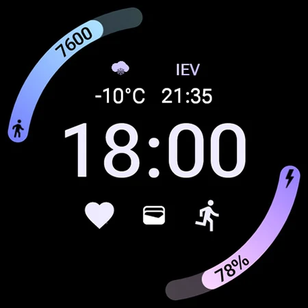 Athlete 2 Lite: Watch face Screenshot13