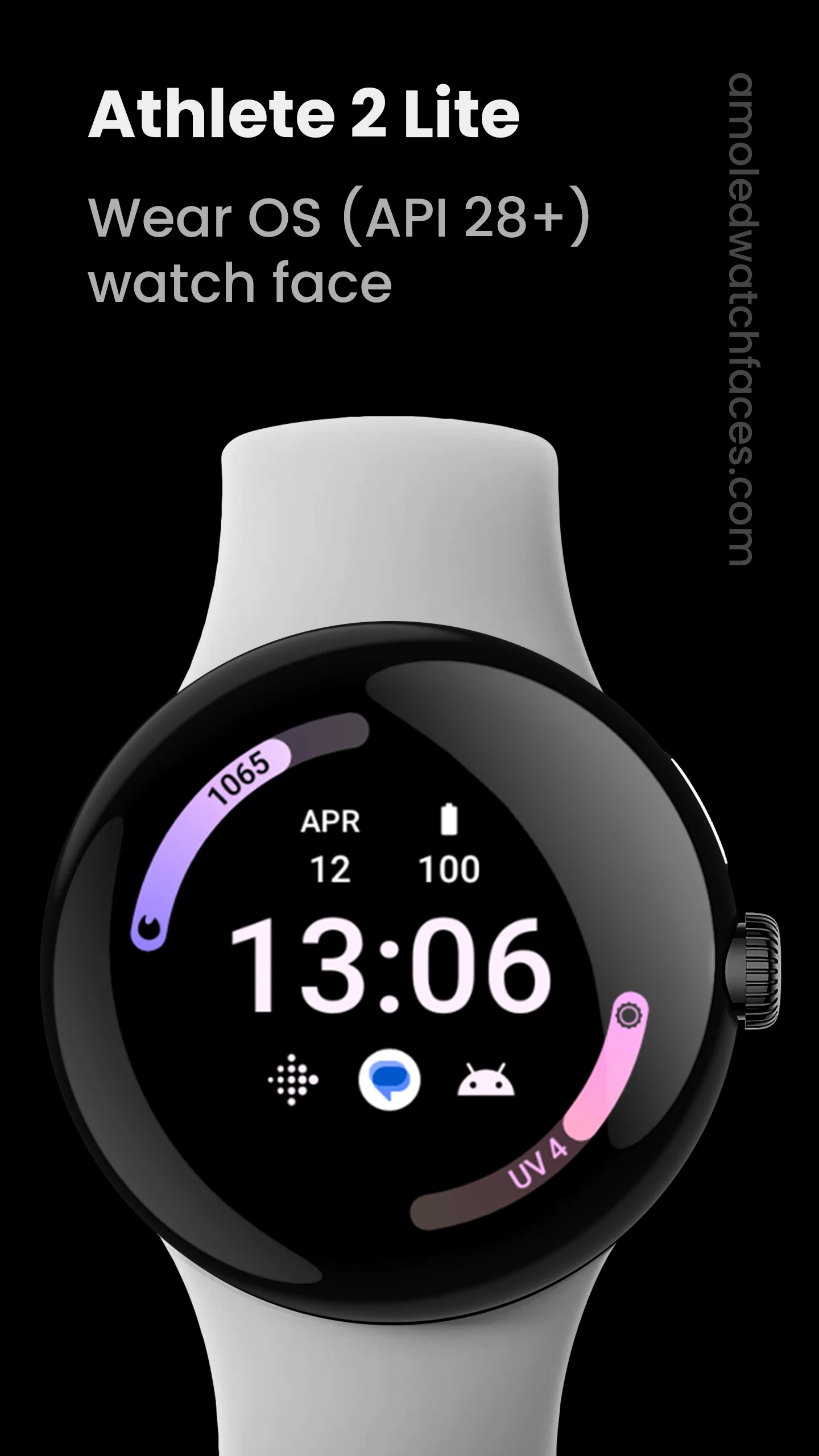 Athlete 2 Lite: Watch face Screenshot1