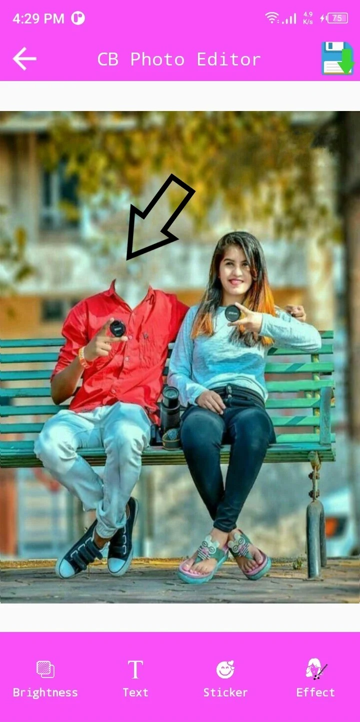 CB Girlfriend Photo Editor Screenshot3