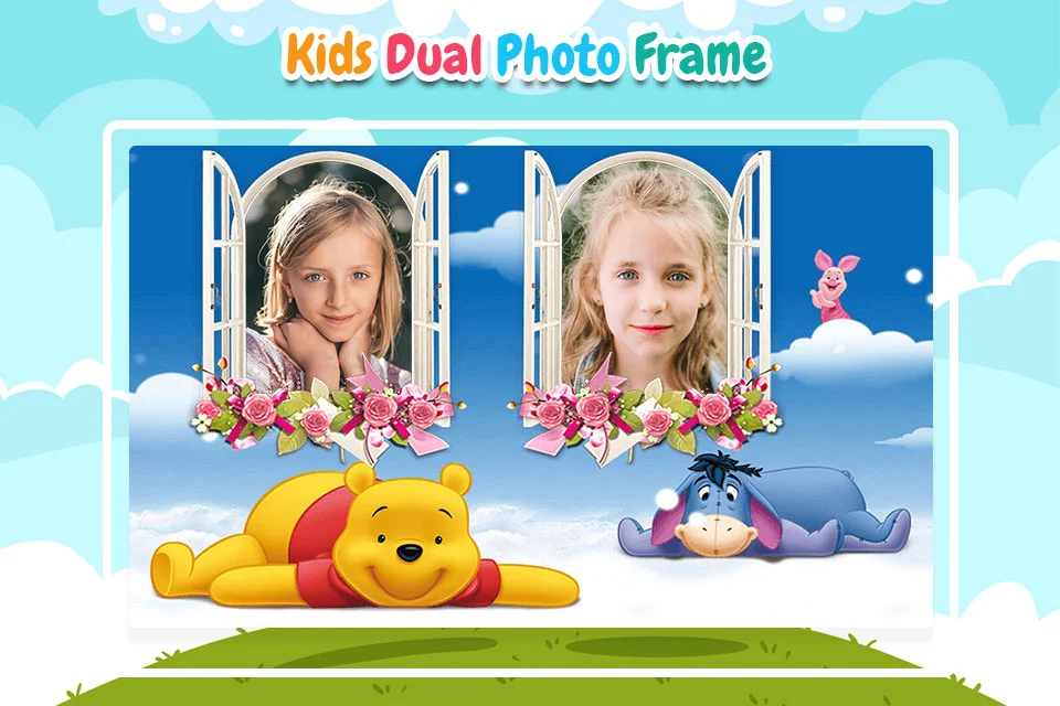 Kids Dual Photo Frames Screenshot8