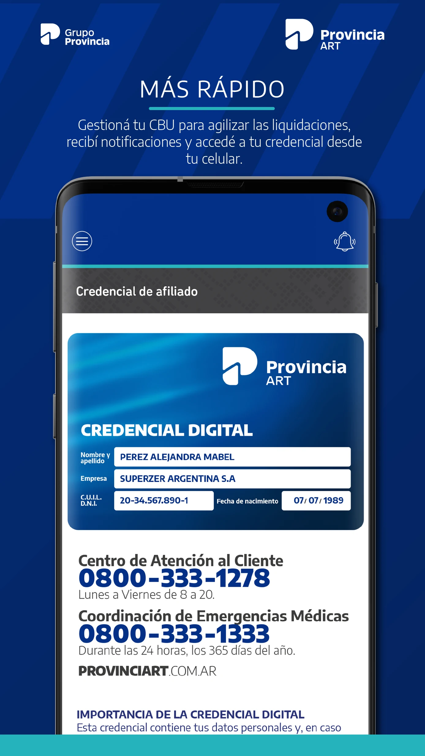 Mi ART - Trabajadoras/es Screenshot3