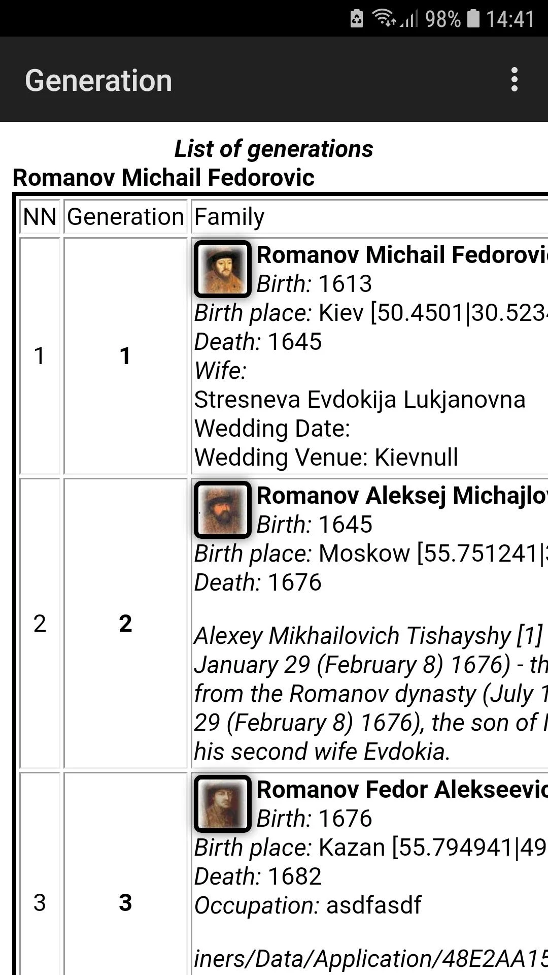 The Family Tree of Family Screenshot8
