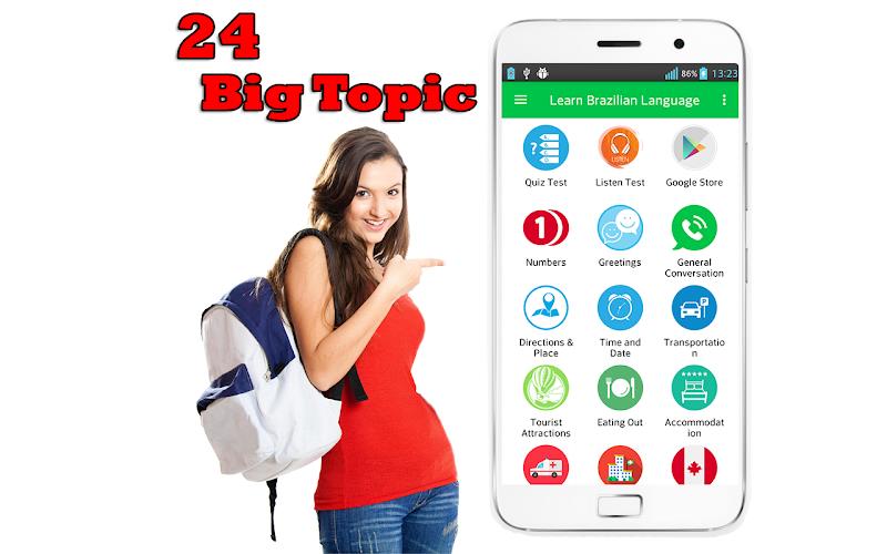 Learn Brazilian Portuguese Screenshot1