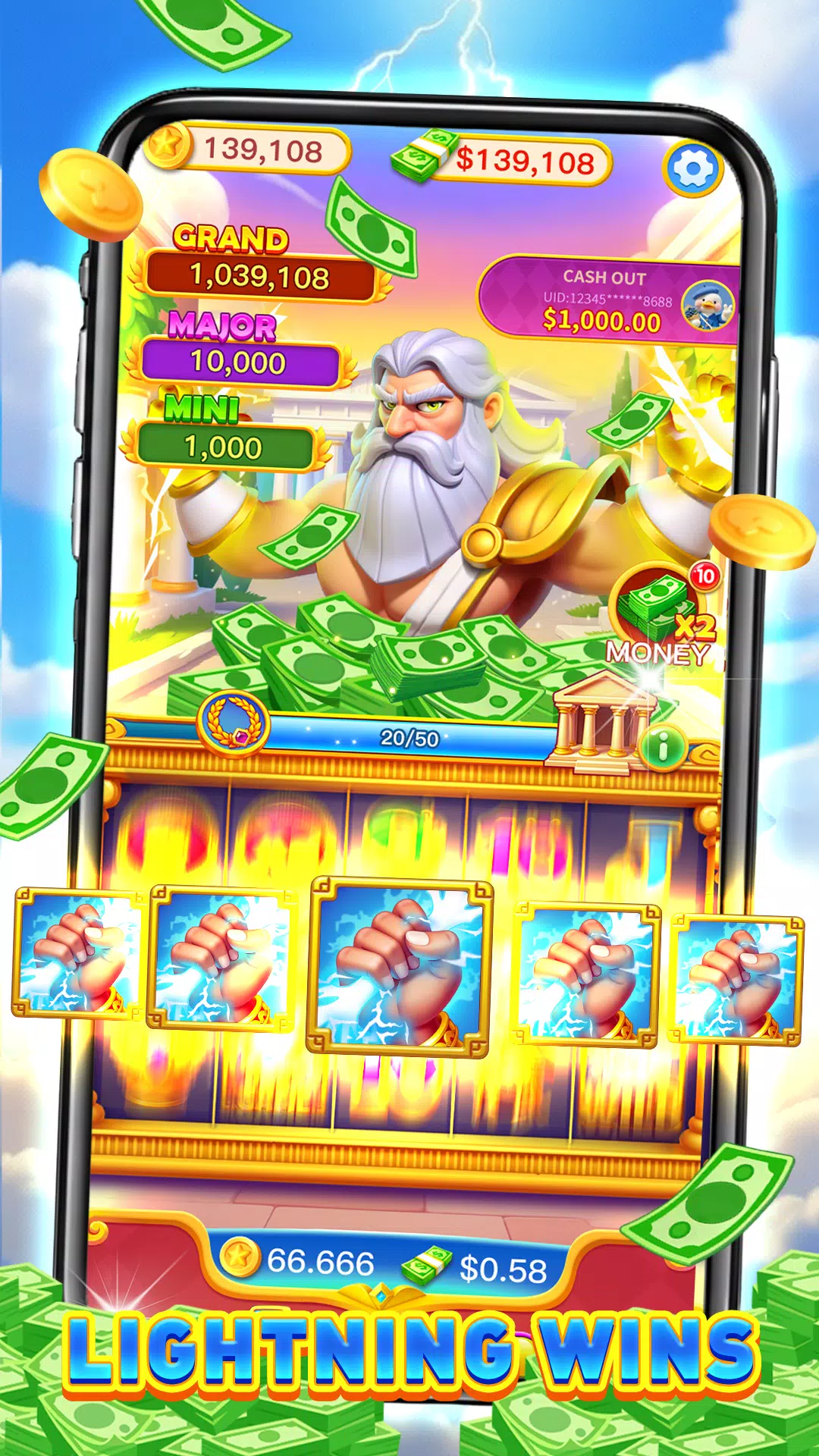 Fortune Haven-Zeus Jackpot Screenshot3