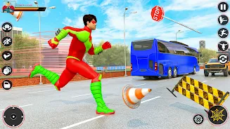 Spider Flying Rope Hero Games Screenshot12