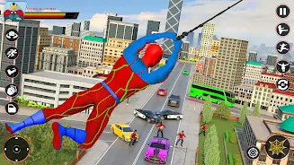 Spider Flying Rope Hero Games Screenshot17