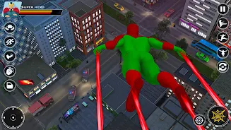 Spider Flying Rope Hero Games Screenshot8