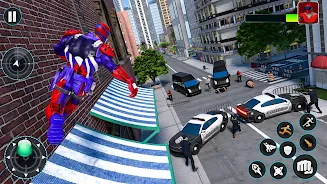 Spider Flying Rope Hero Games Screenshot14