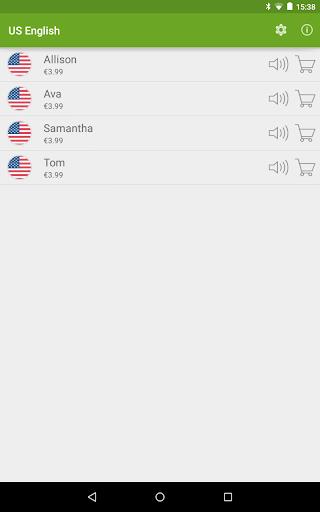 Vocalizer TTS Voice (English) Screenshot1