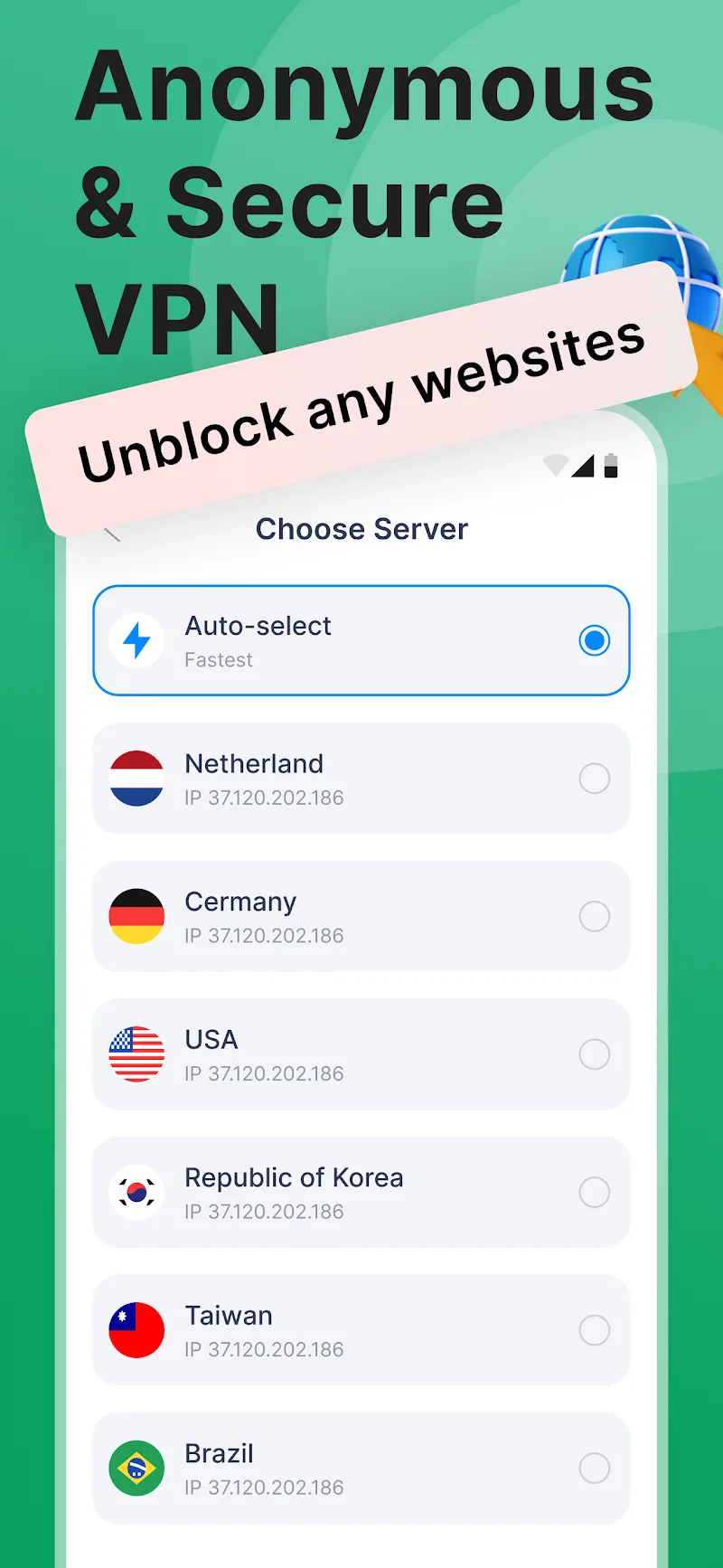 Proxy Browser (Private browser) Screenshot3