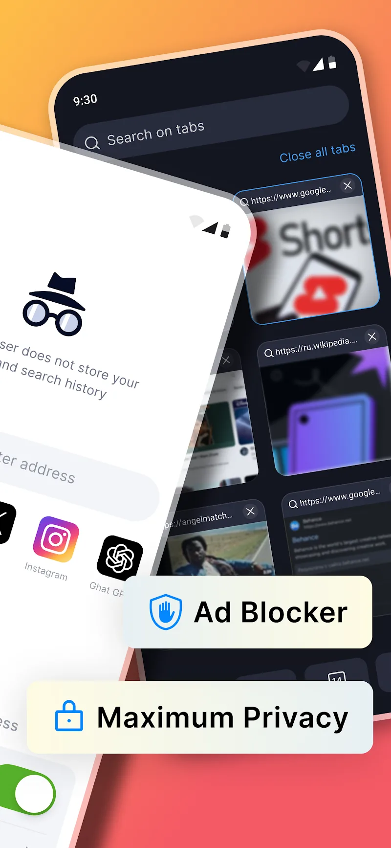 Proxy Browser (Private browser) Screenshot2