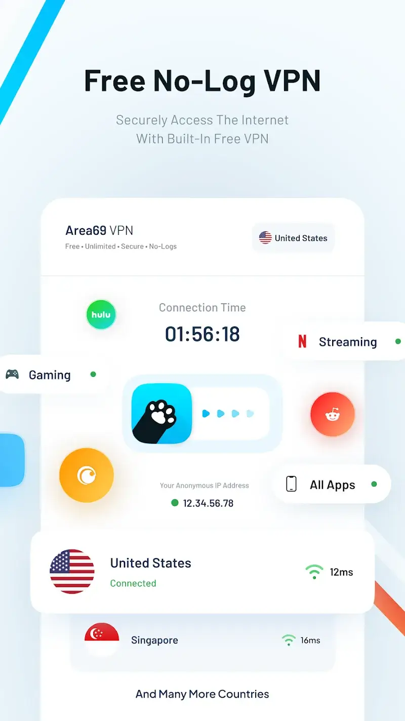 Pawxy VPN Screenshot2