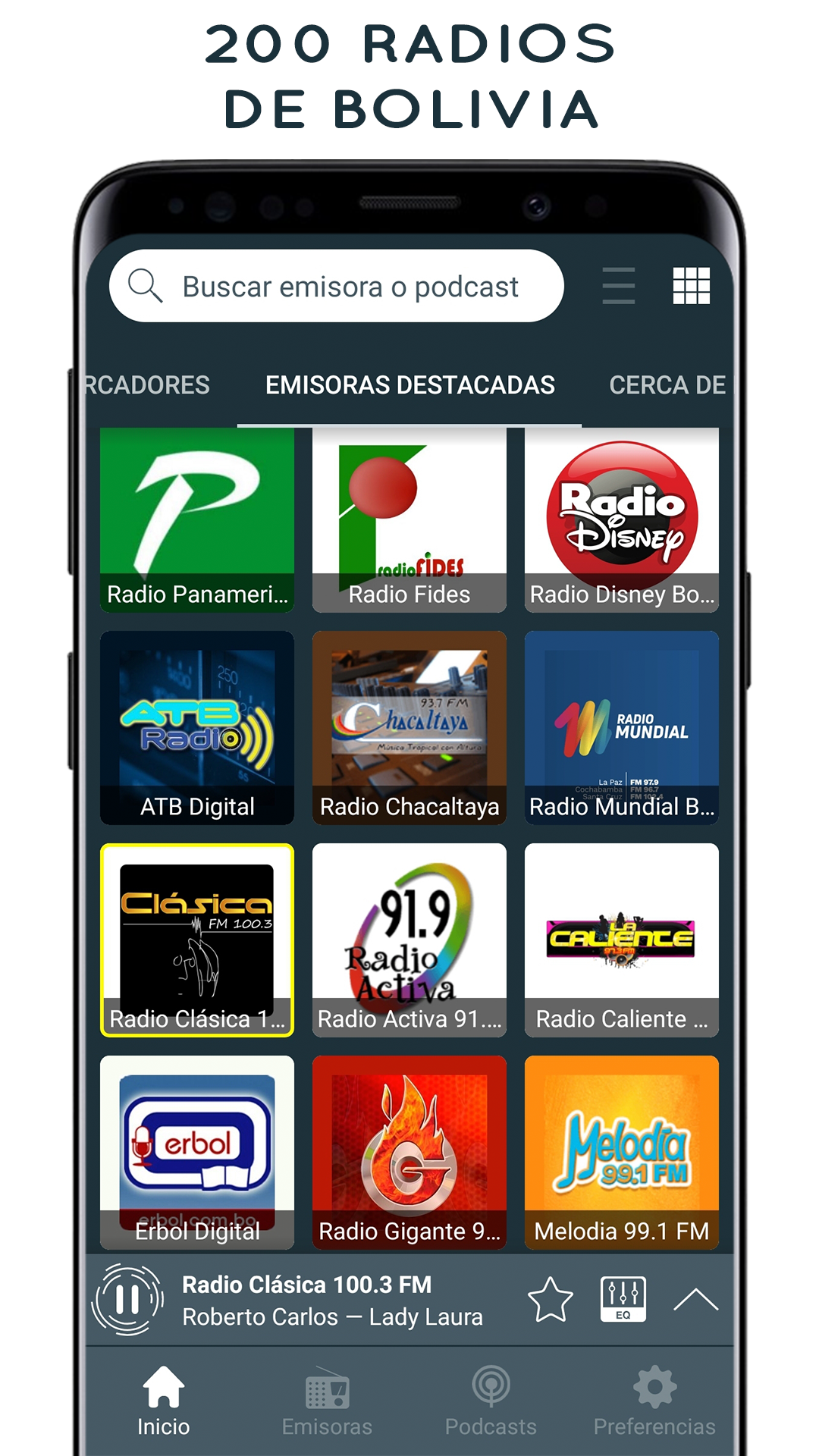 Radios de Bolivia FM y Online Screenshot1