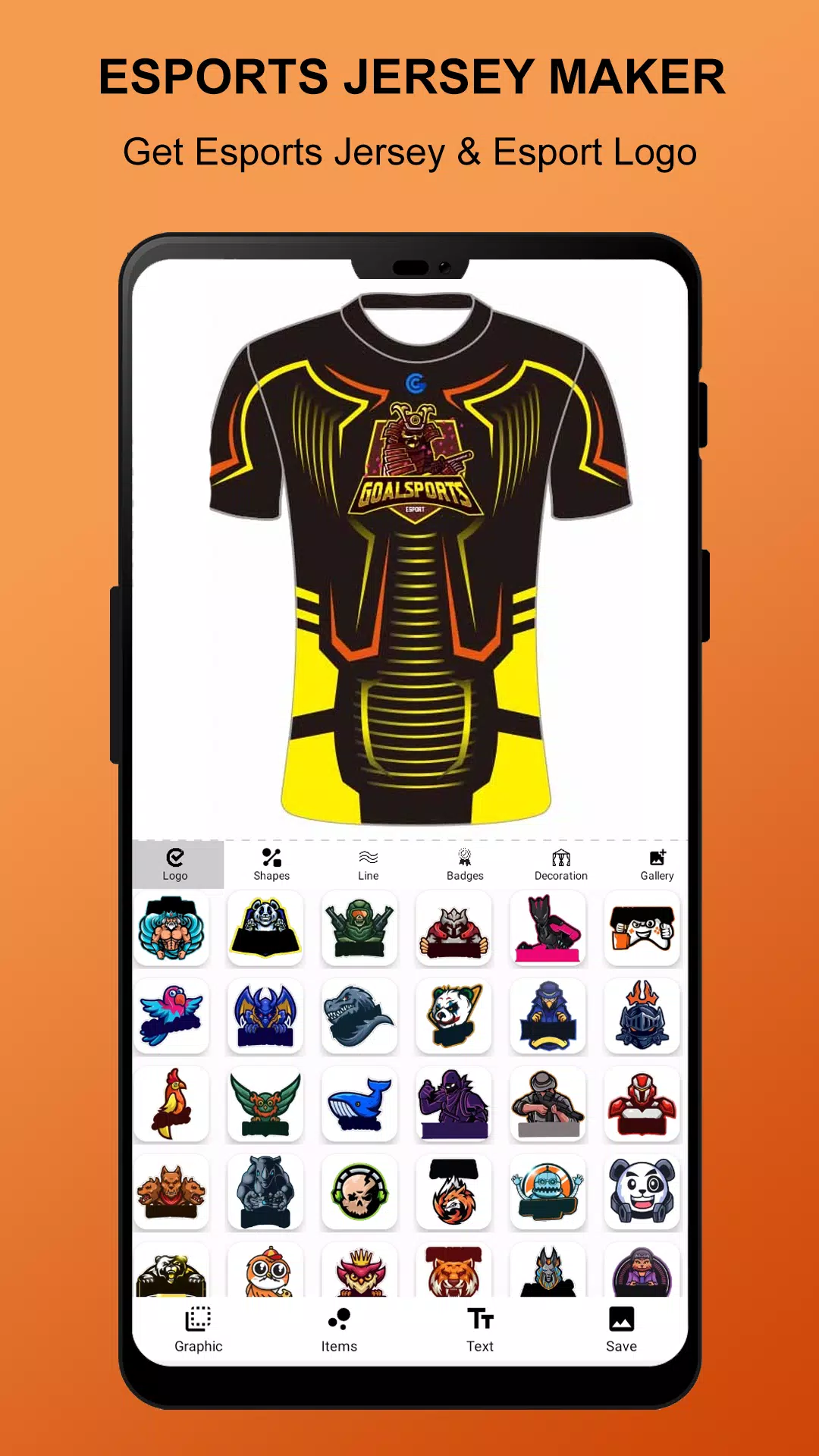 Esports Jersey Maker Screenshot6