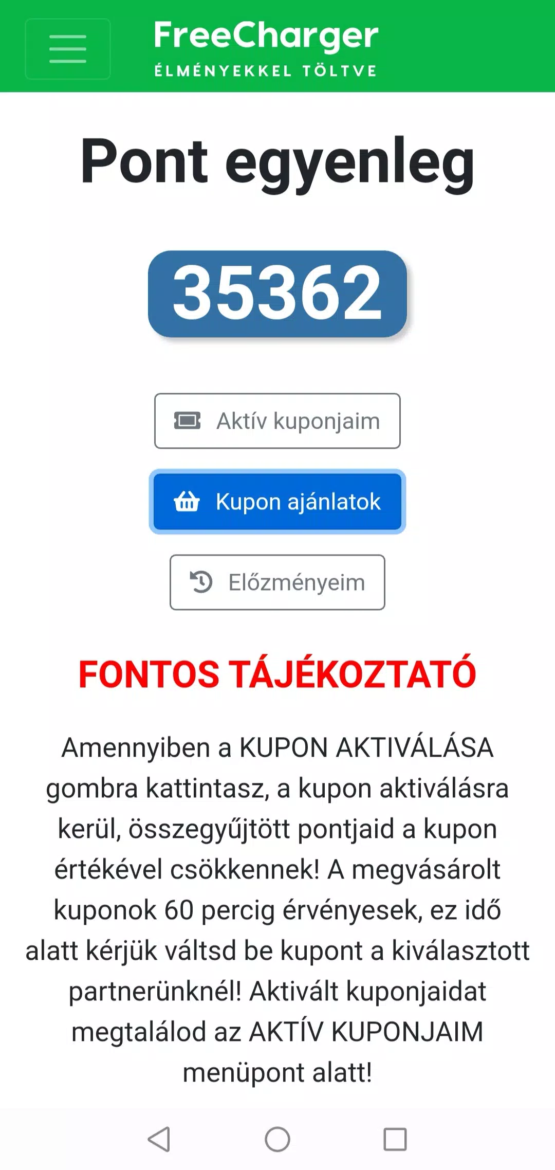 FreeCharger Screenshot2