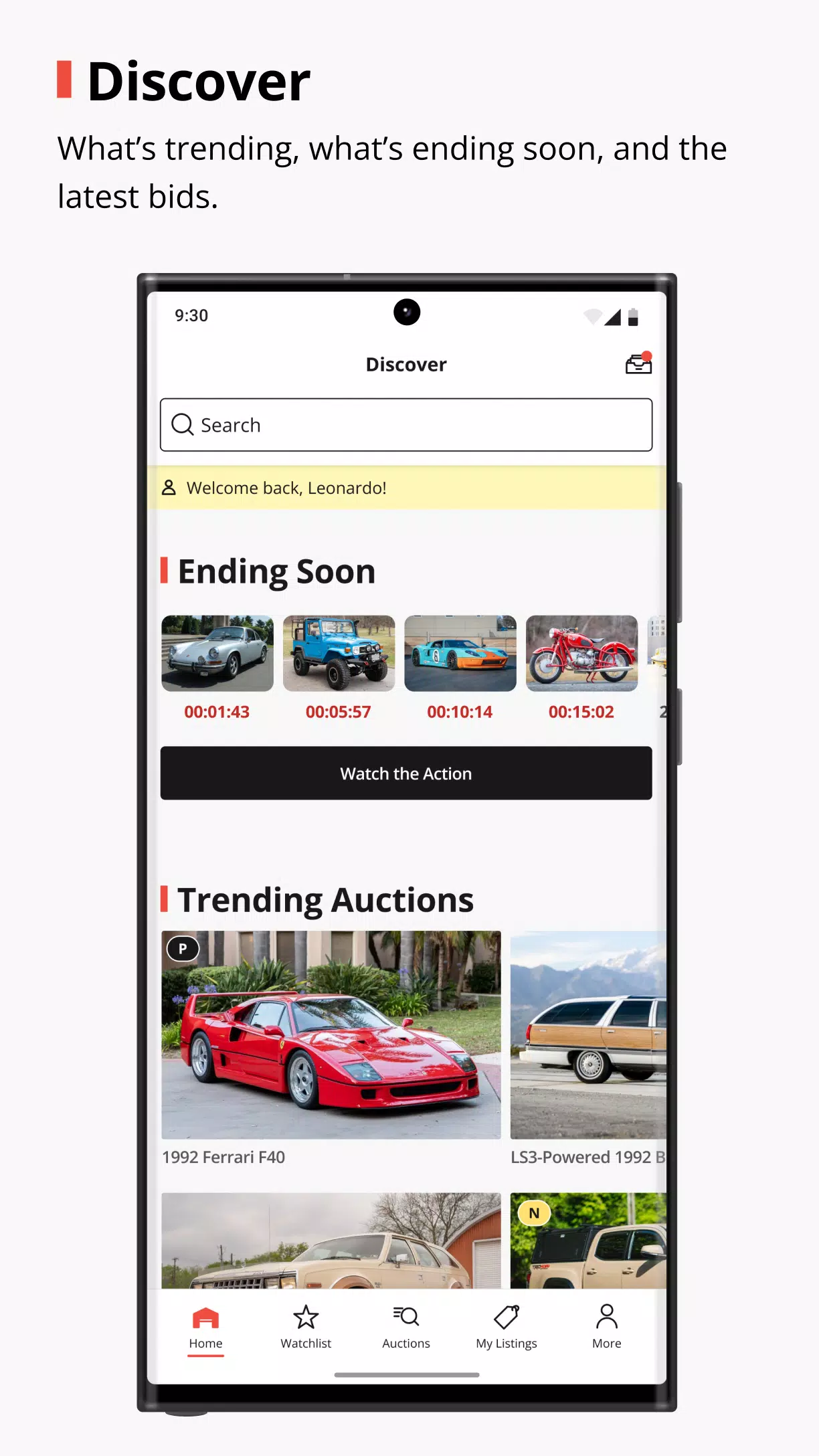 Bring a Trailer Auctions Screenshot1
